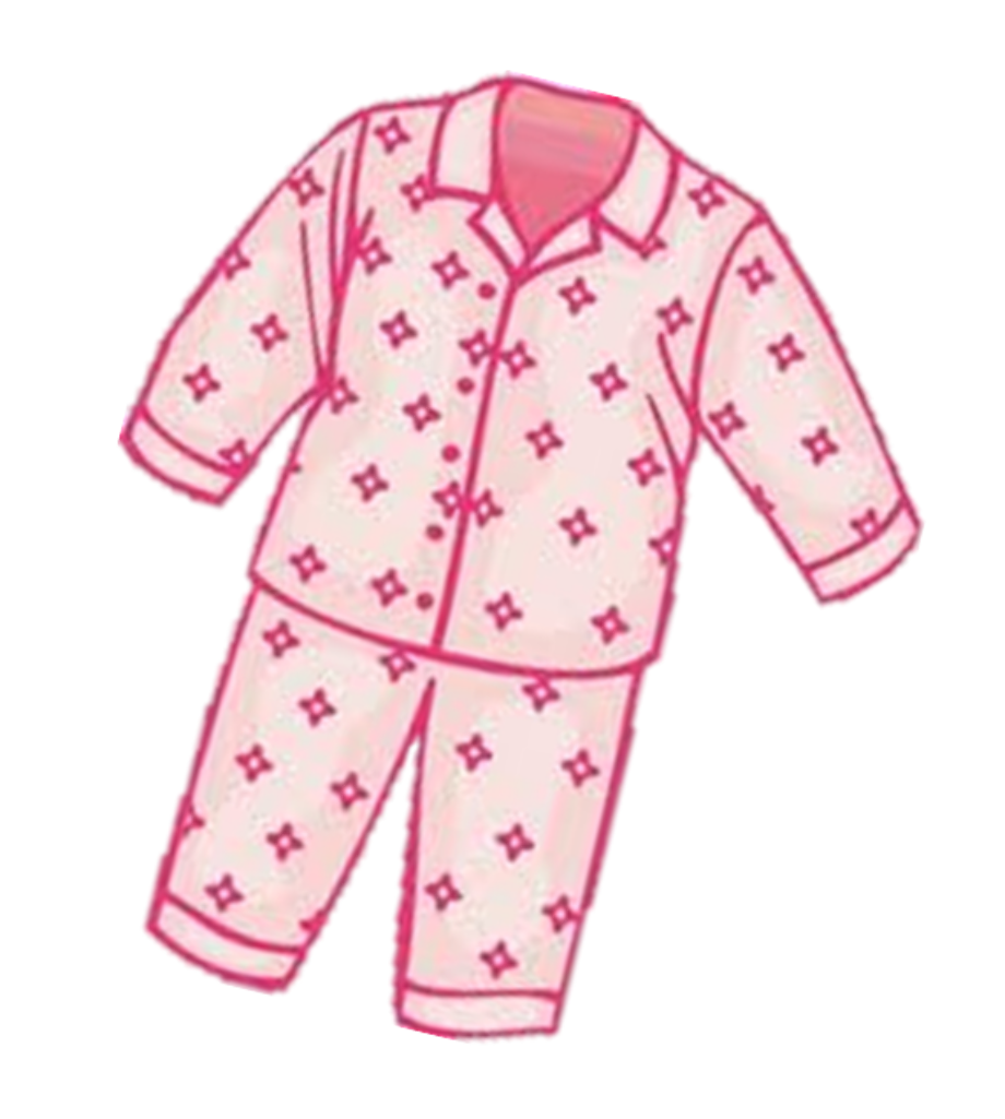 Kids Pajama Day Clip Art