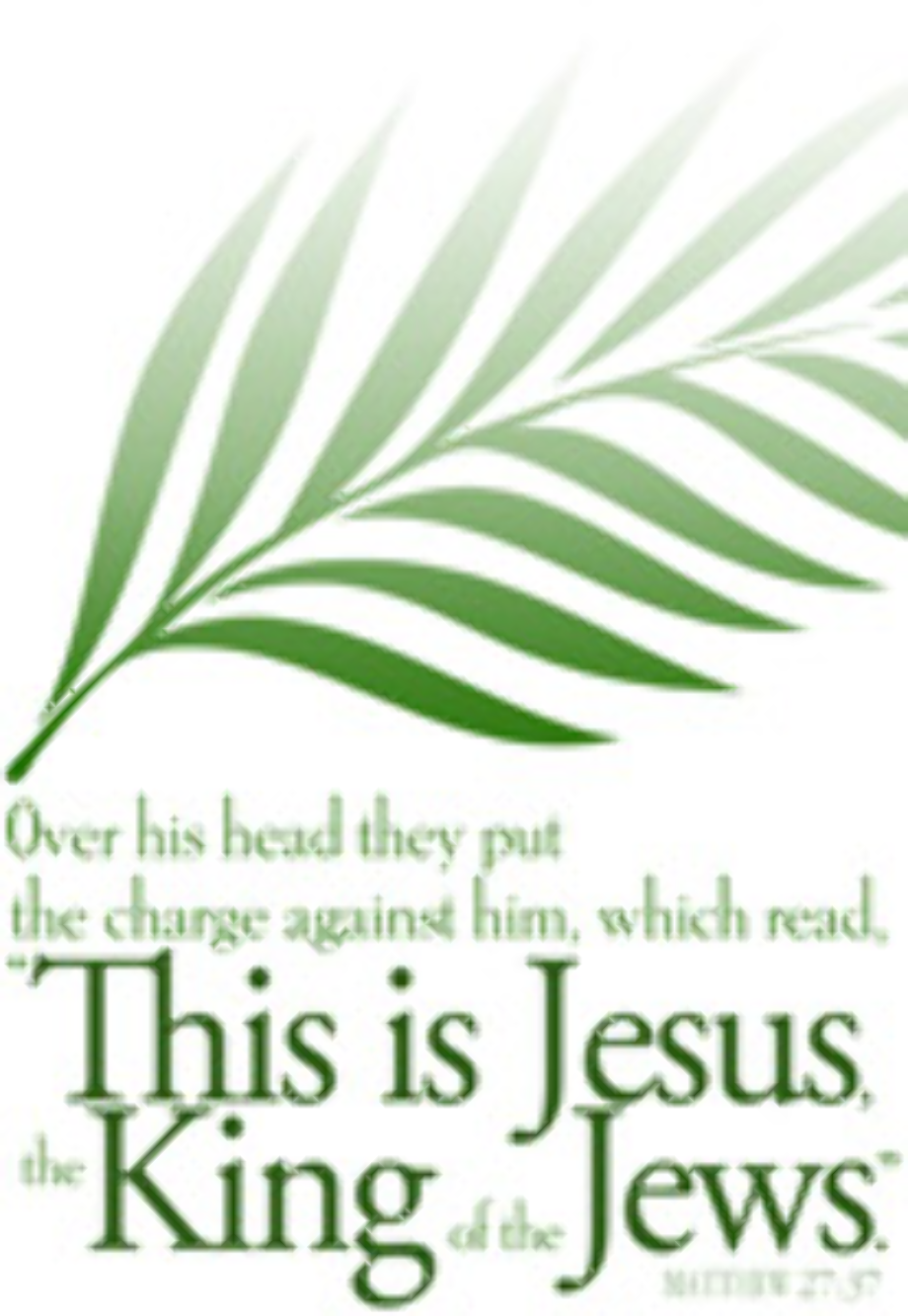 Download High Quality palm sunday clipart bulletin Transparent PNG