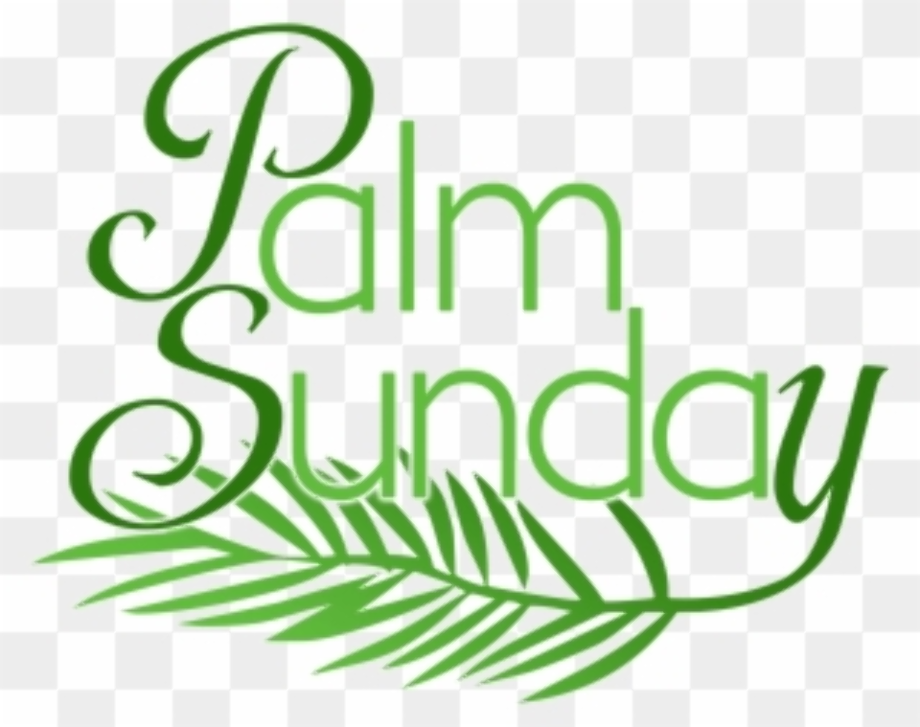 palm sunday clipart coloring