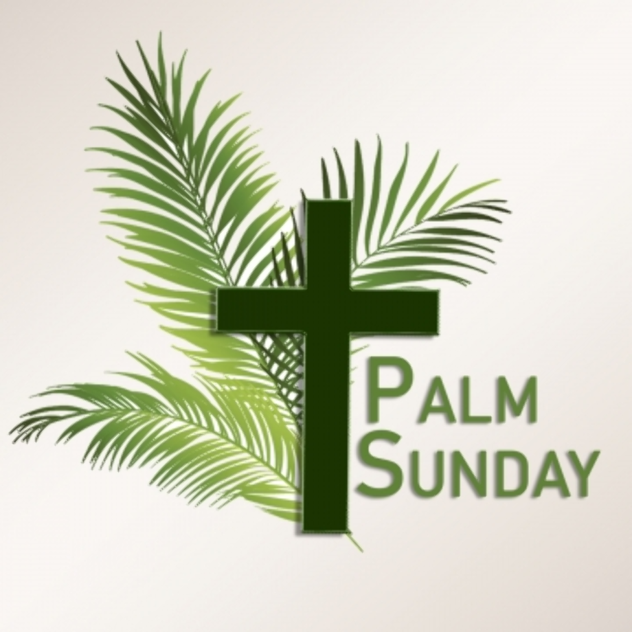 Palm sunday clipart vector.
