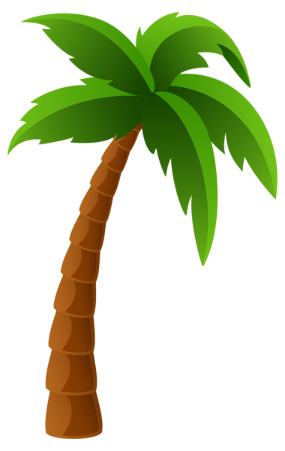 Download High Quality palm tree clipart printable Transparent PNG