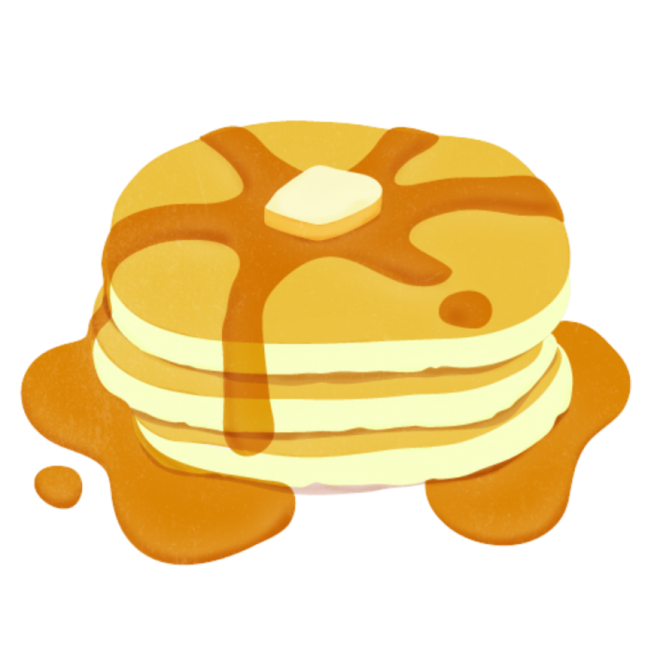 pancake clipart cute