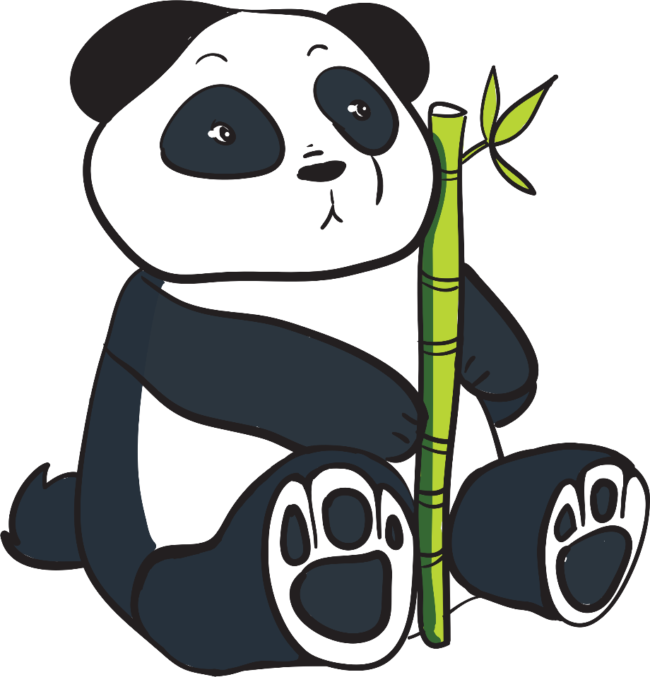 Download High Quality panda clipart bamboo Transparent PNG Images - Art ...