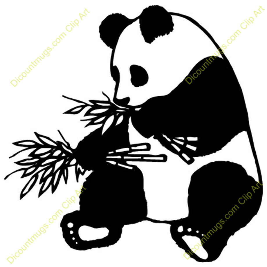 panda clipart china