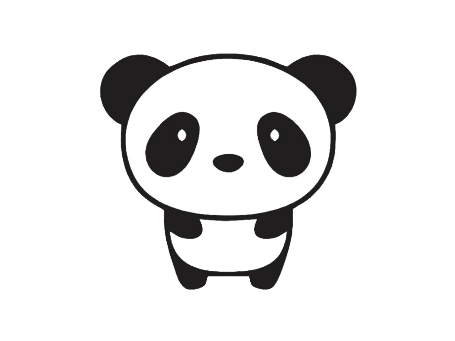 panda clipart wallpaper