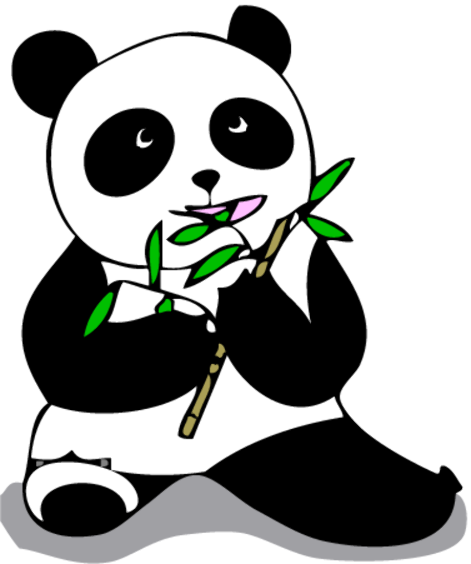 bear clipart panda