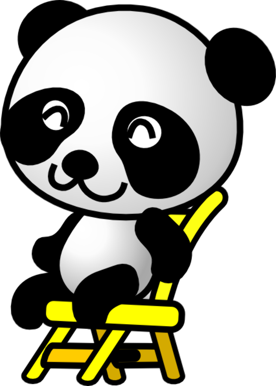 Download High Quality panda clipart sitting Transparent PNG Images
