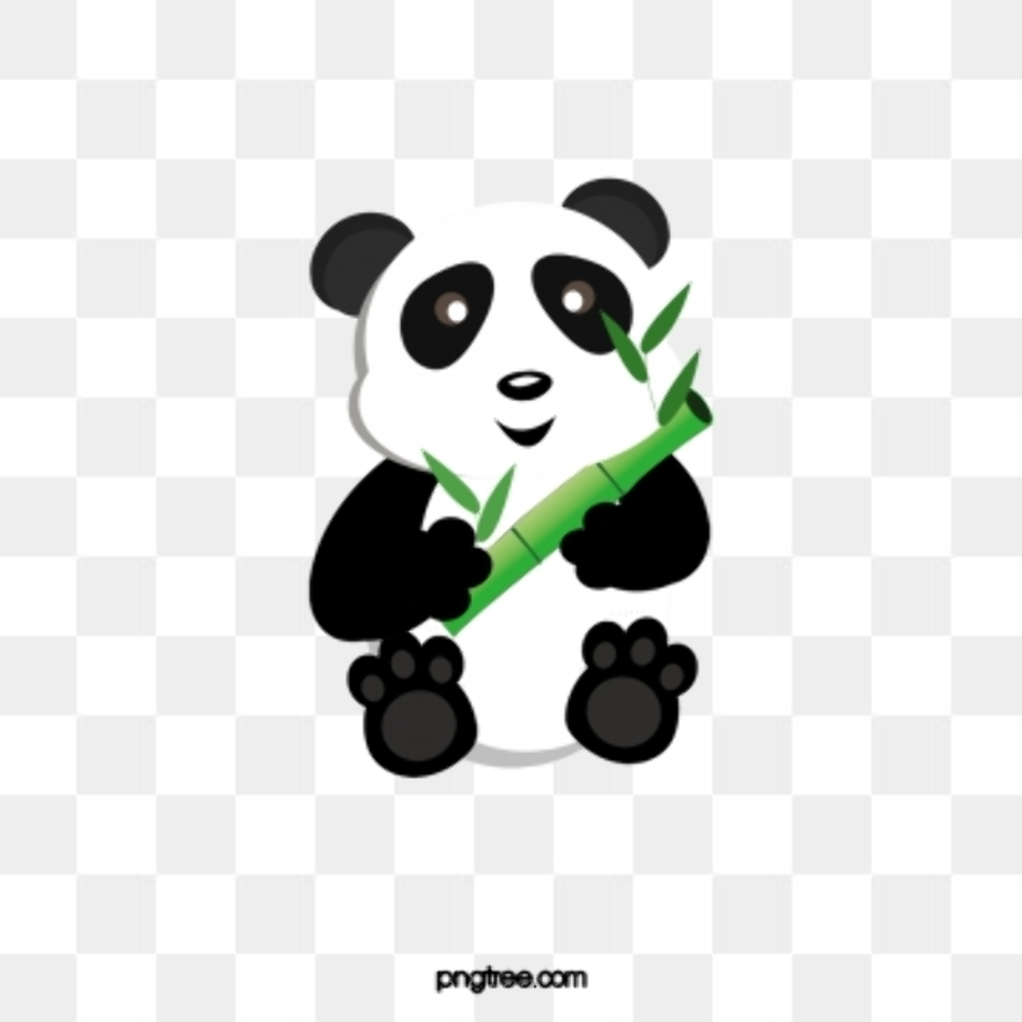 panda clipart transparent