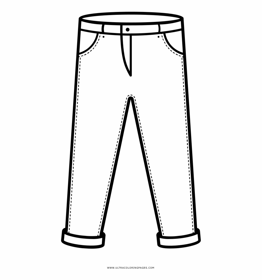 Download High Quality pants clipart coloring Transparent PNG Images ...