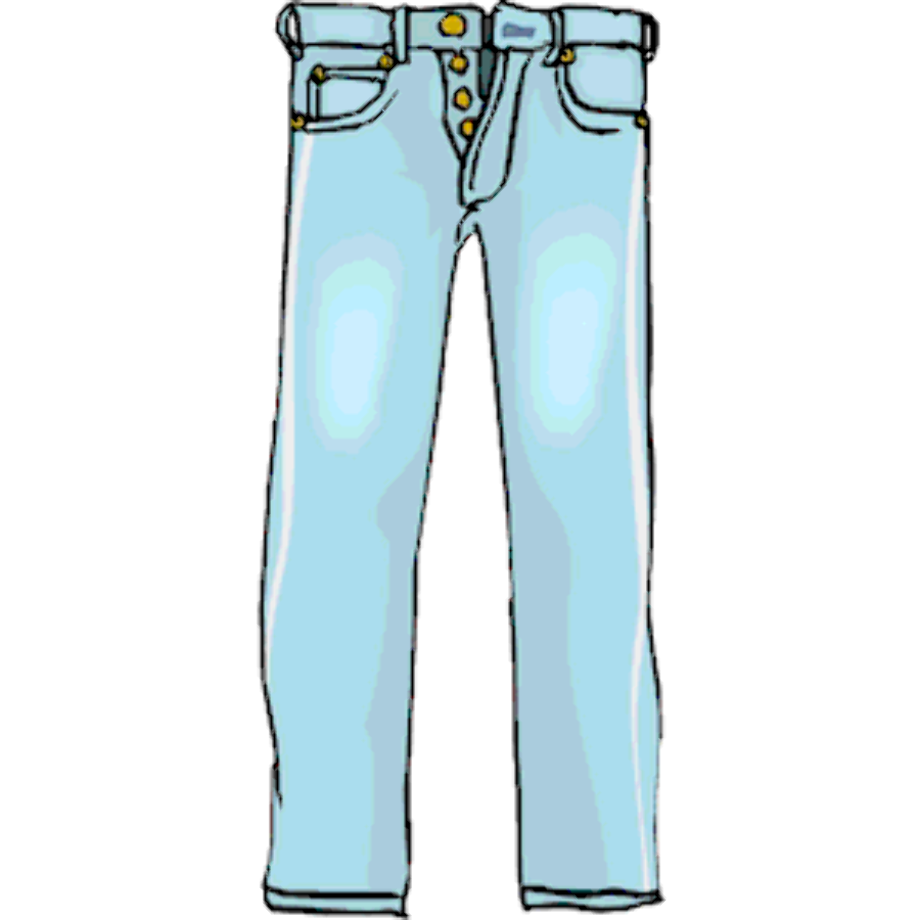 jeans clipart blue