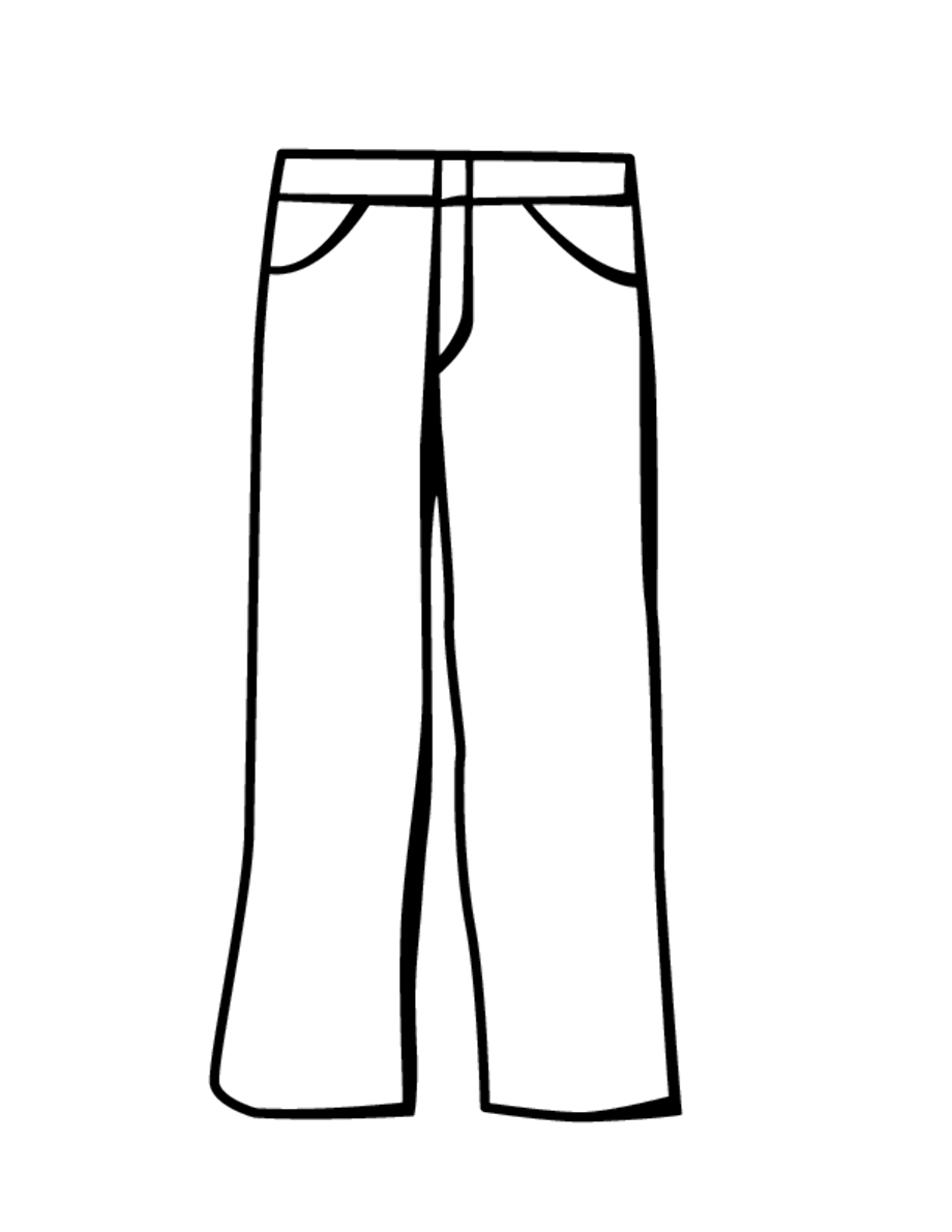 Pants Coloring Coloring Pages