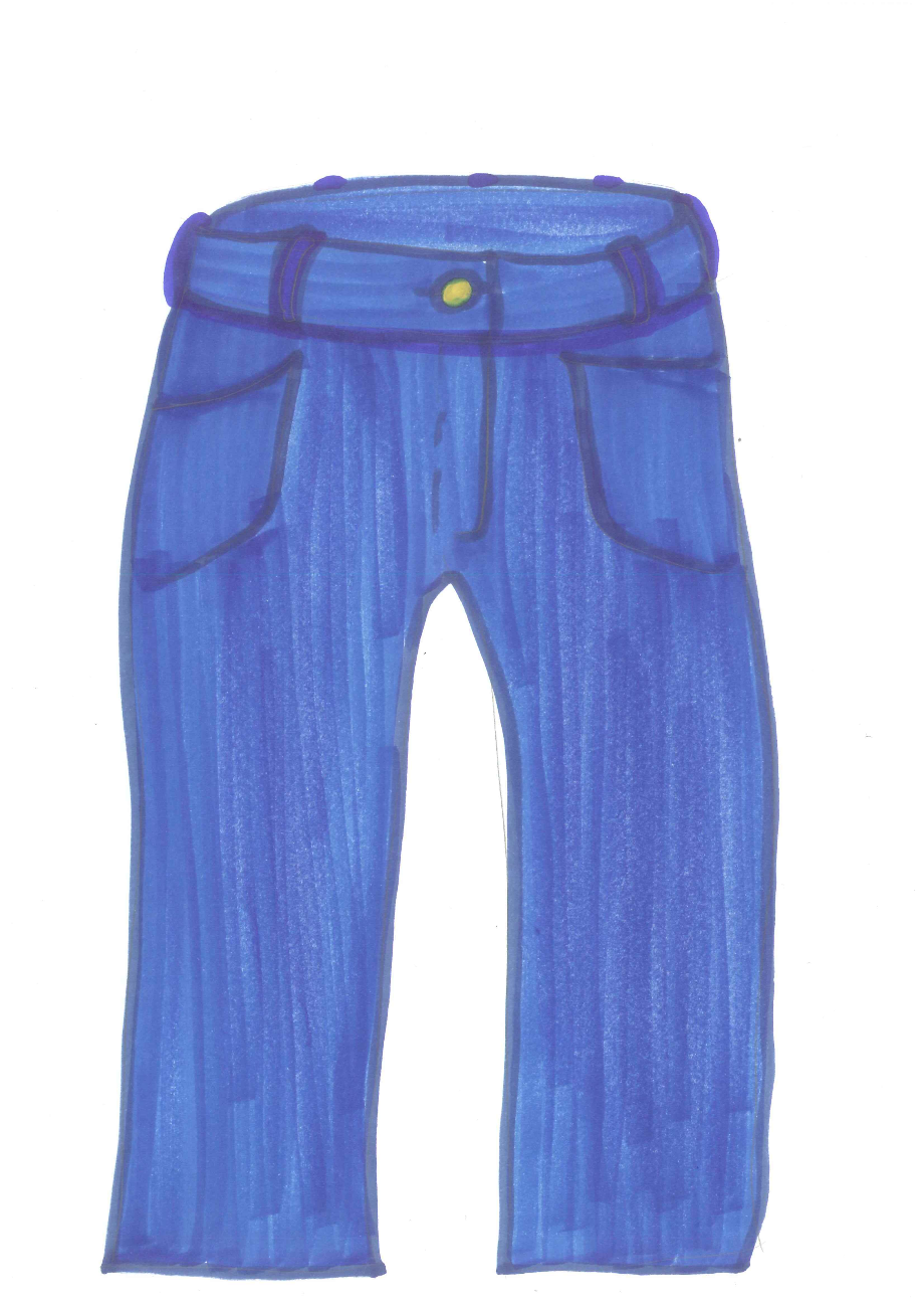 jeans clipart women's pants