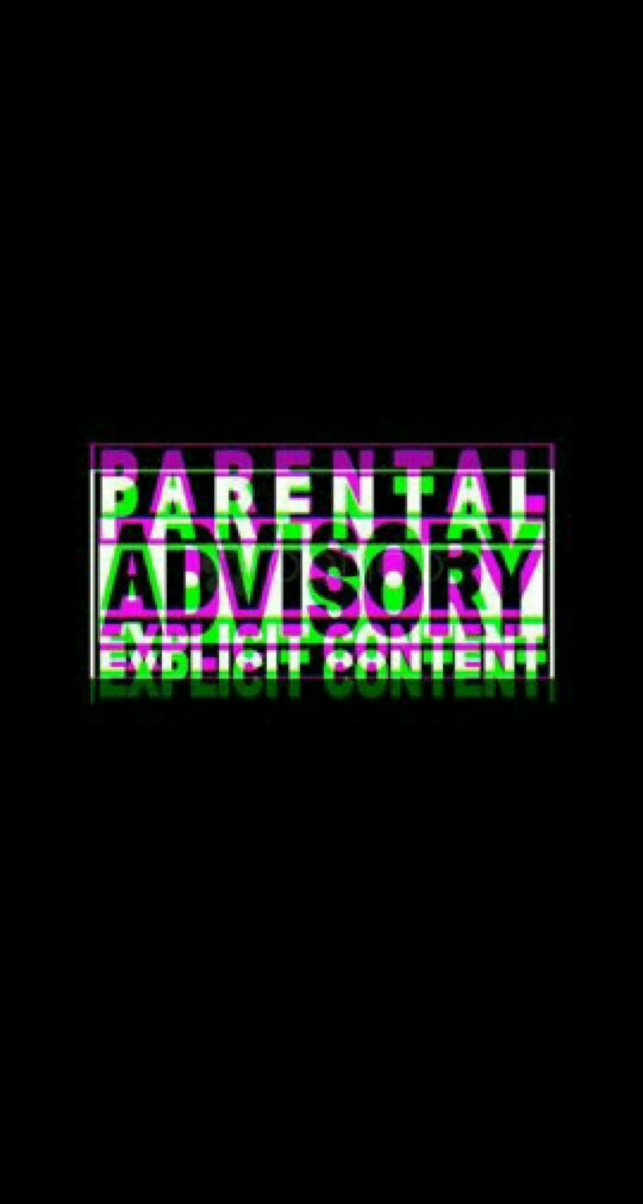 Download High Quality parental advisory transparent glitch Transparent ...