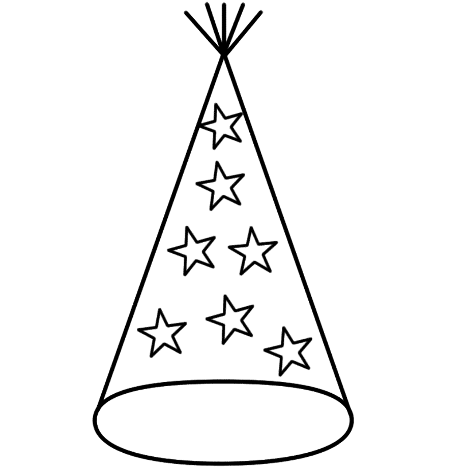 party hat clipart triangle