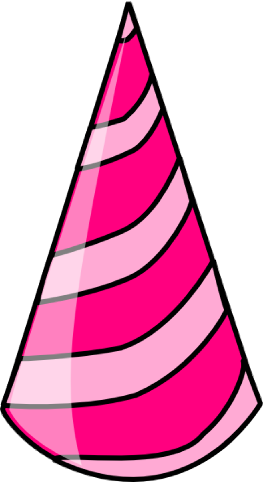 Download High Quality birthday hat clipart pink Transparent PNG Images