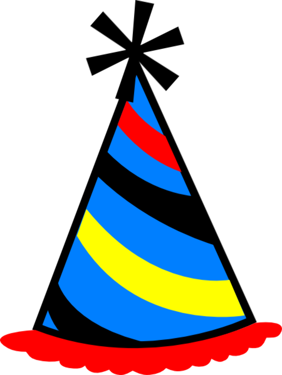 party hat clipart simple