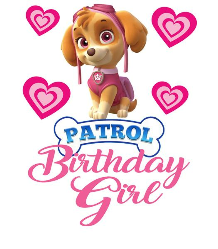 paw patrol birthday svg free