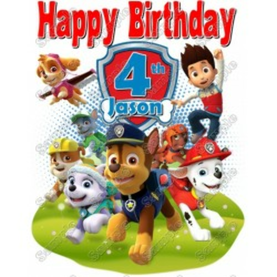 Download High Quality paw patrol clipart happy birthday Transparent PNG