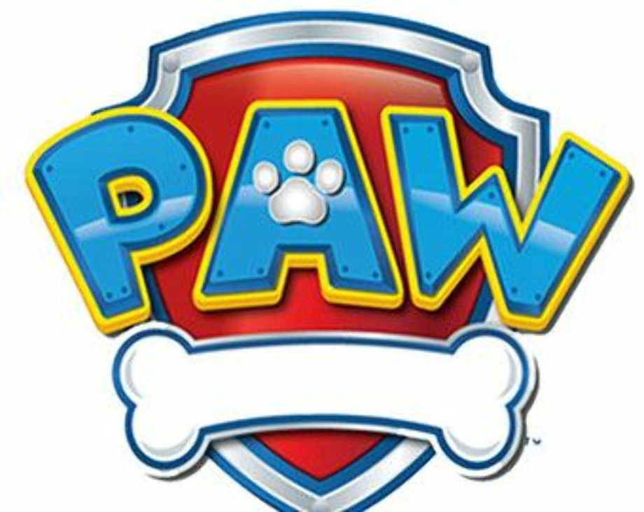 paw patrol blank logo