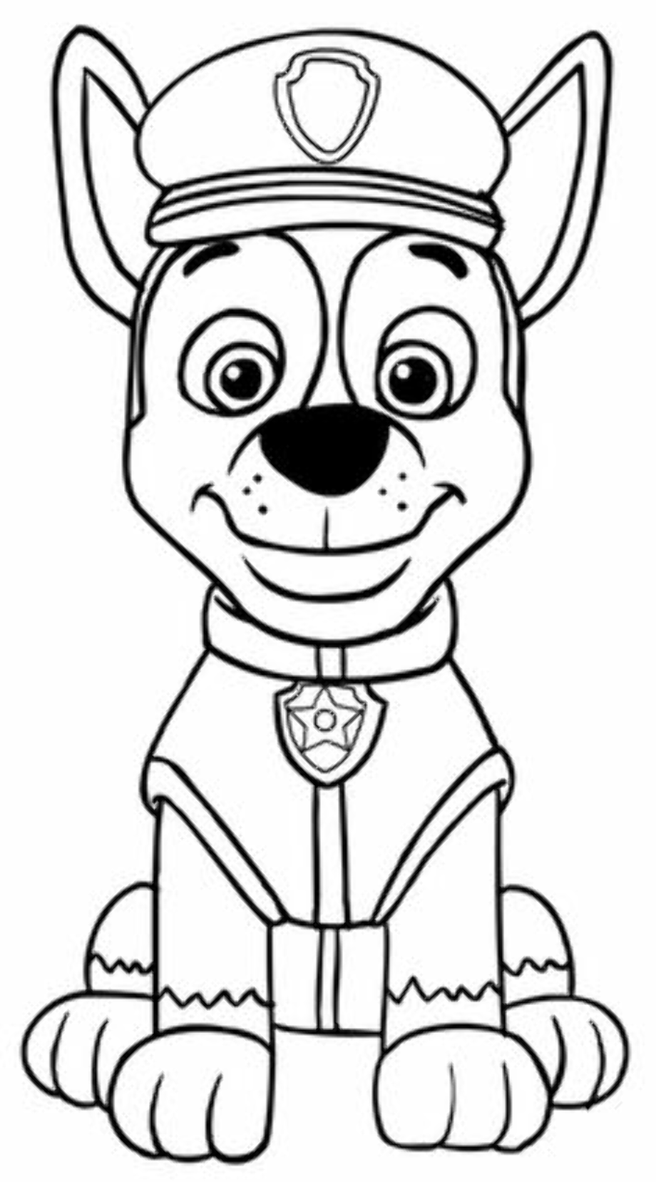 Download High Quality paw patrol clipart outline Transparent PNG Images