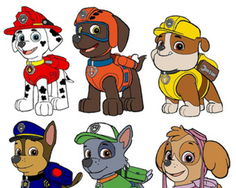 Download High Quality paw patrol clipart print Transparent PNG Images