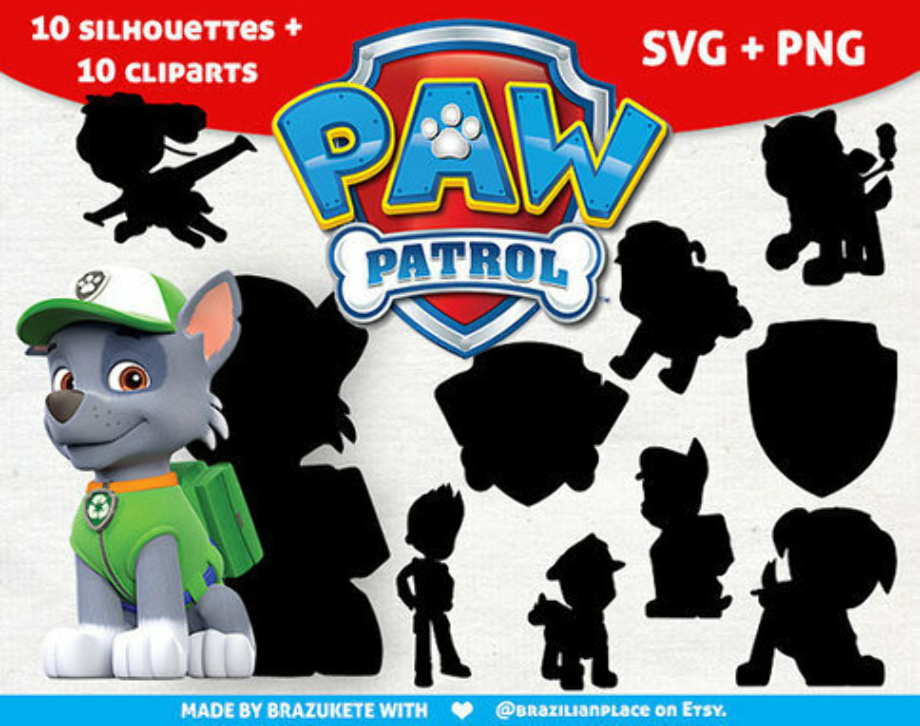 Download High Quality Paw Patrol Clipart Silhouette Transparent Png Images Art Prim Clip Arts