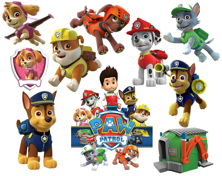 Download High Quality paw patrol clipart silhouette Transparent PNG