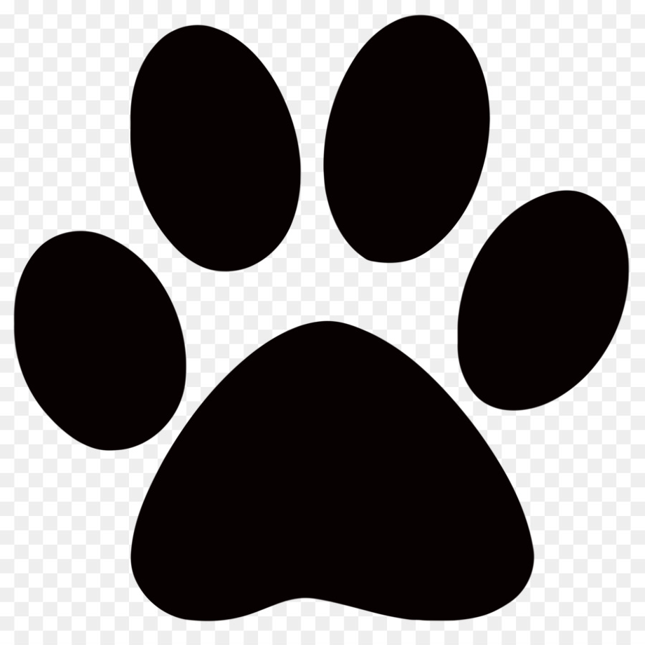 paw print clipart clear background
