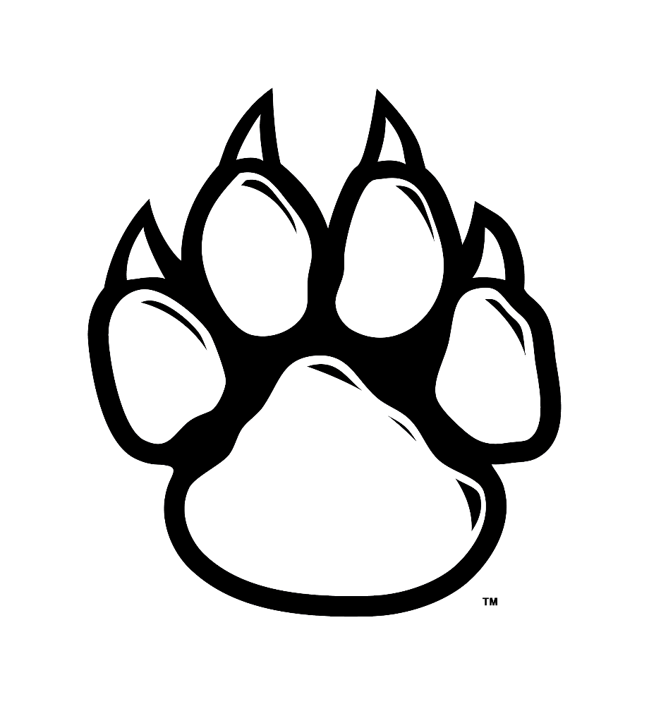 paw print clipart wolf