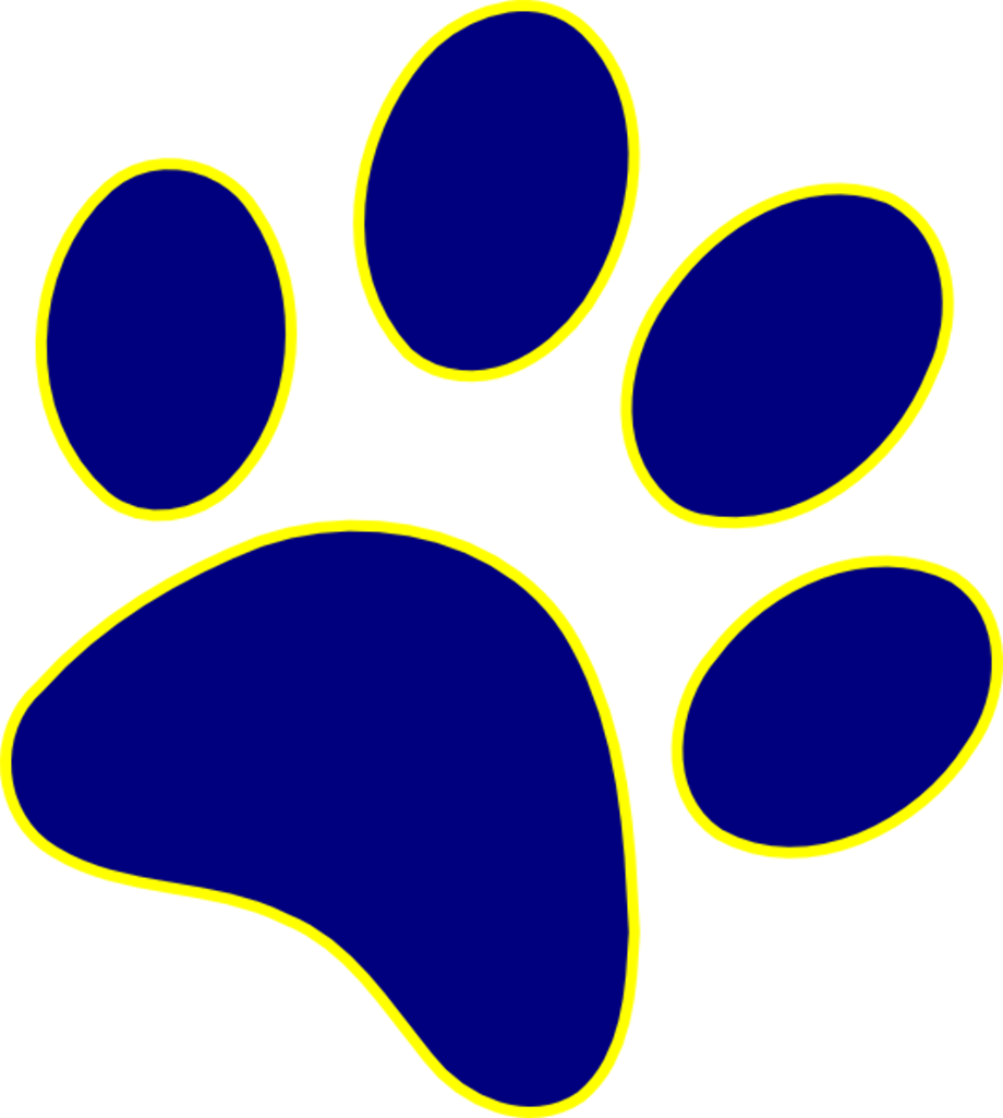 Download Download High Quality paw print clip art wildcat ...