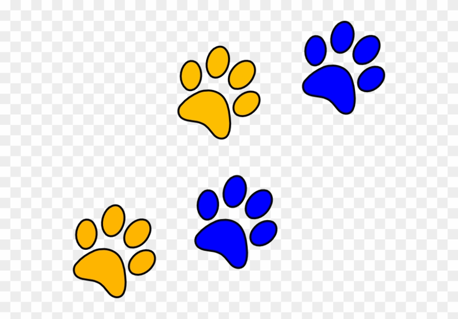 Download High Quality paw print clipart gold Transparent PNG Images.