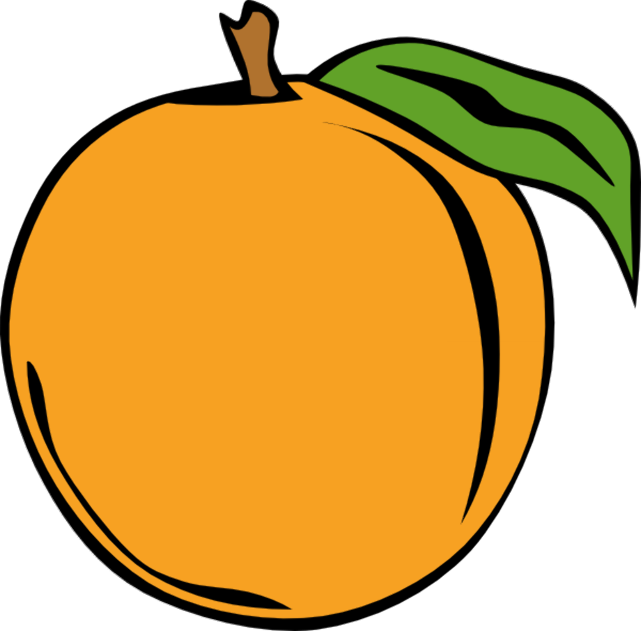 Download High Quality peach clipart large Transparent PNG Images - Art
