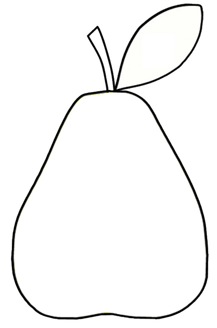pear clipart drawing