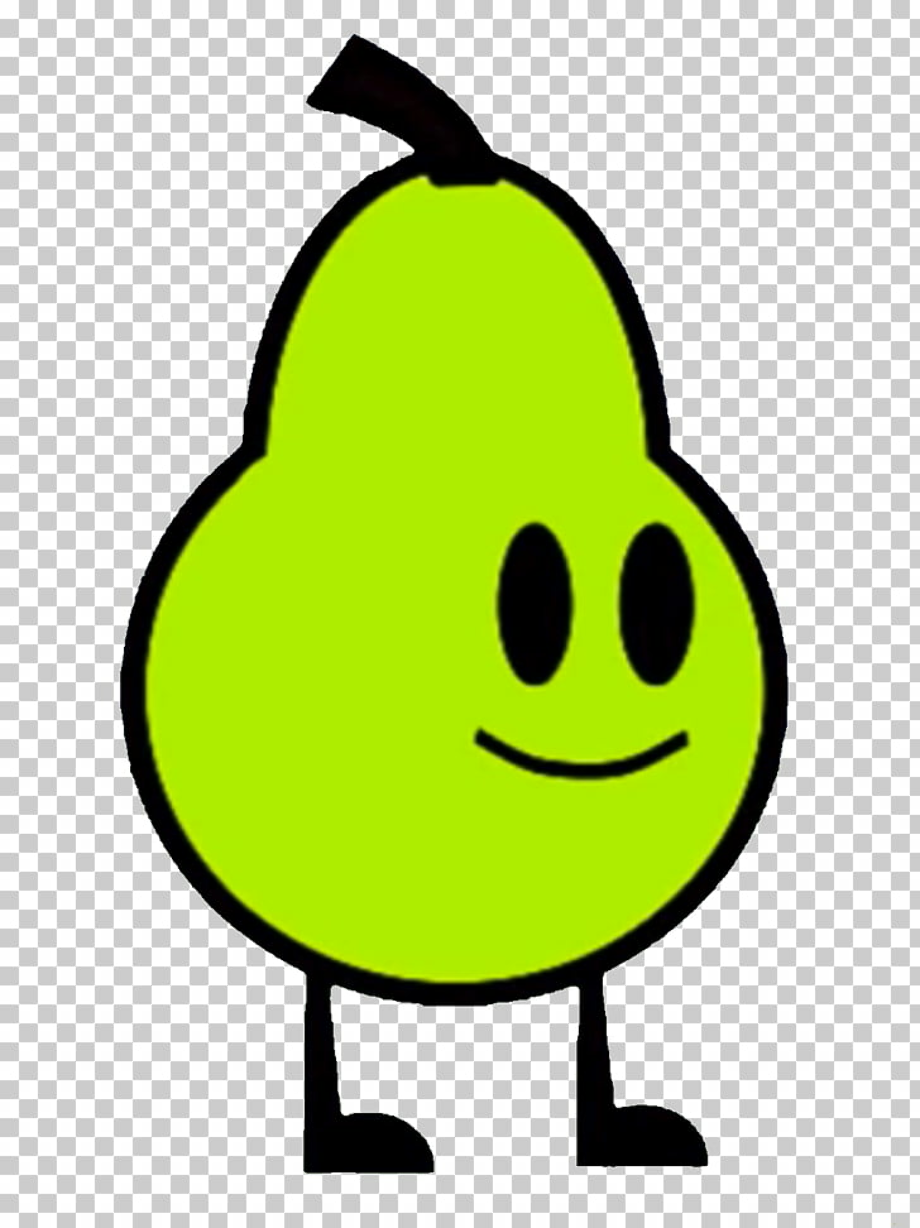 pear clipart smiley