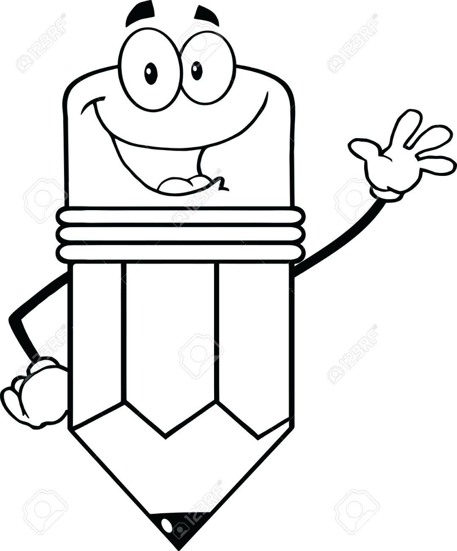 Download High Quality pencil clipart black and white animated