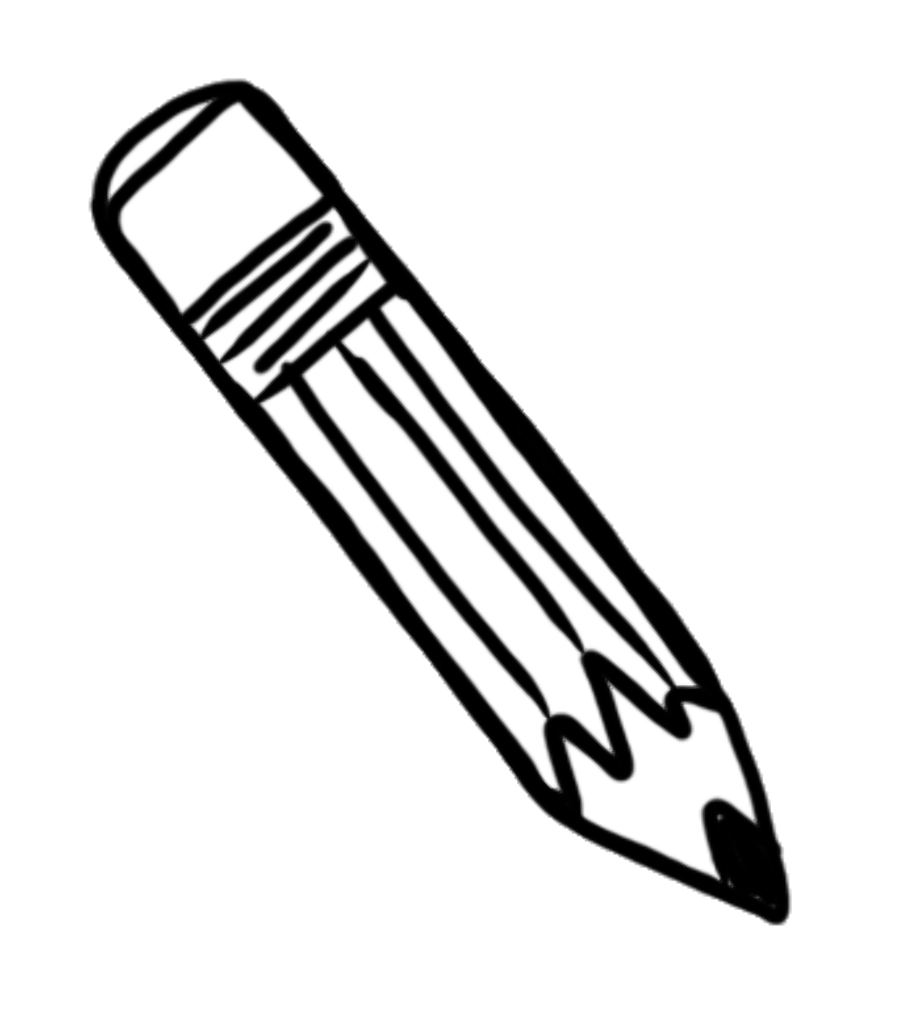 Download High Quality pencil clipart black and white doodle Transparent