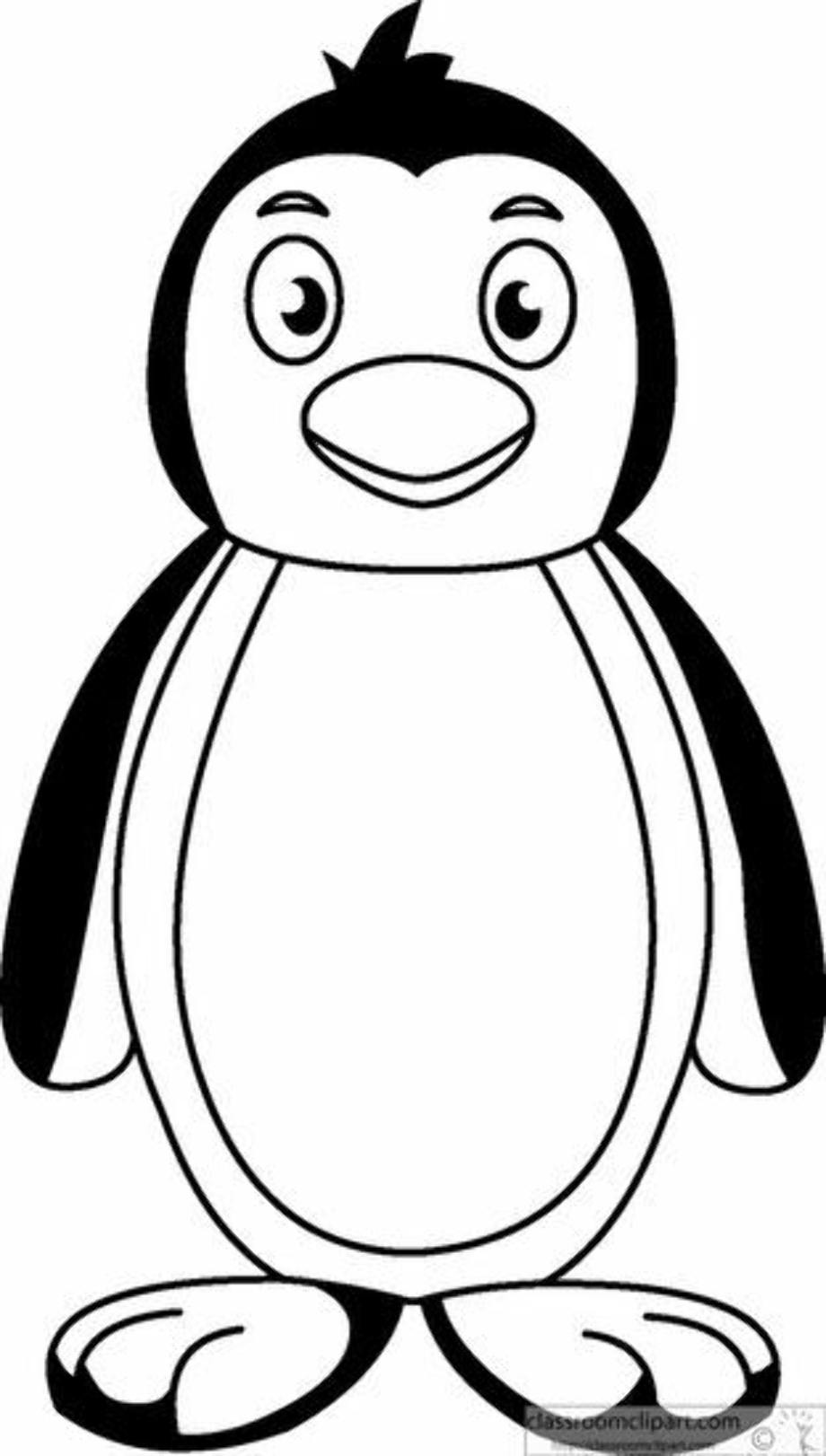 Download High Quality penguin clipart outline Transparent PNG Images