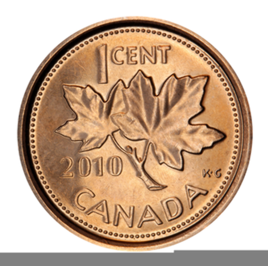 penny clipart canadian