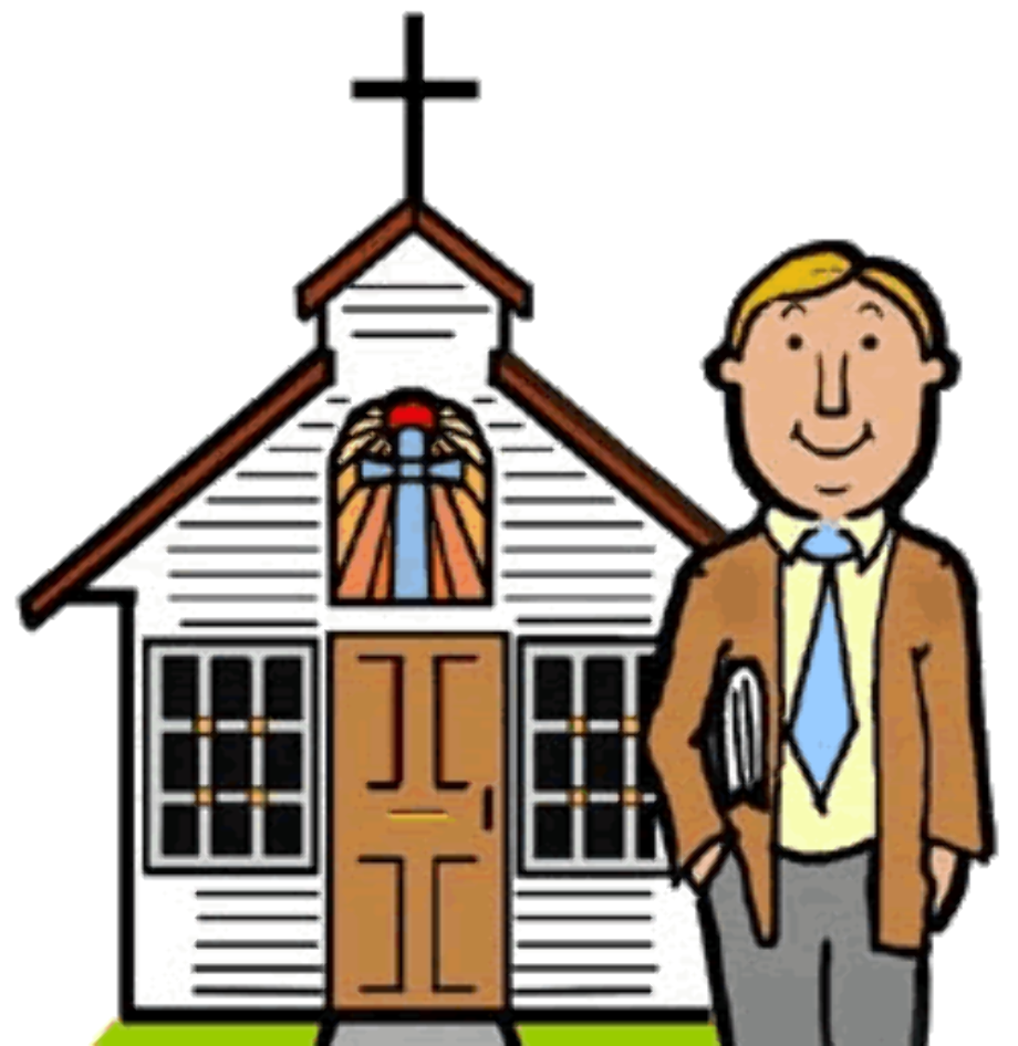 church clipart people