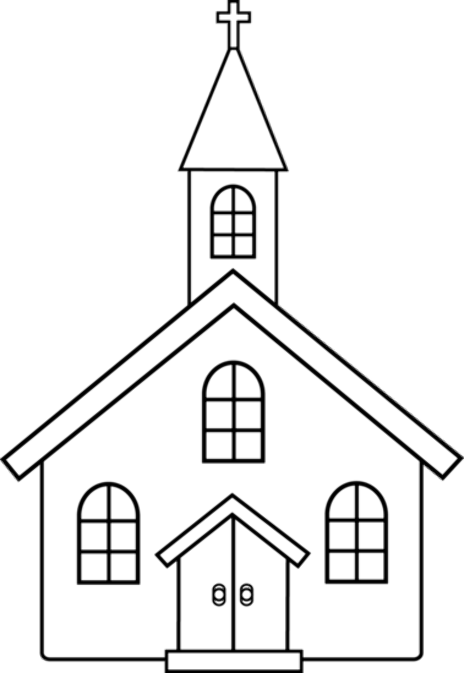 church clipart building