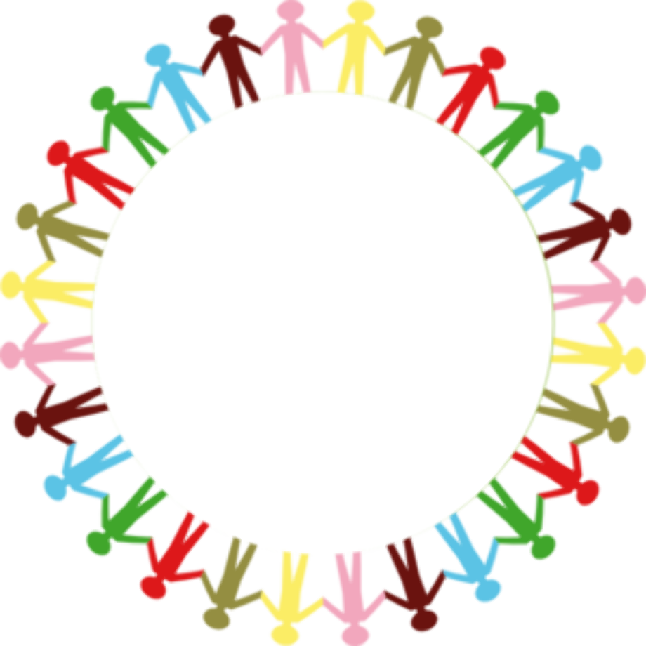 clipart people circle
