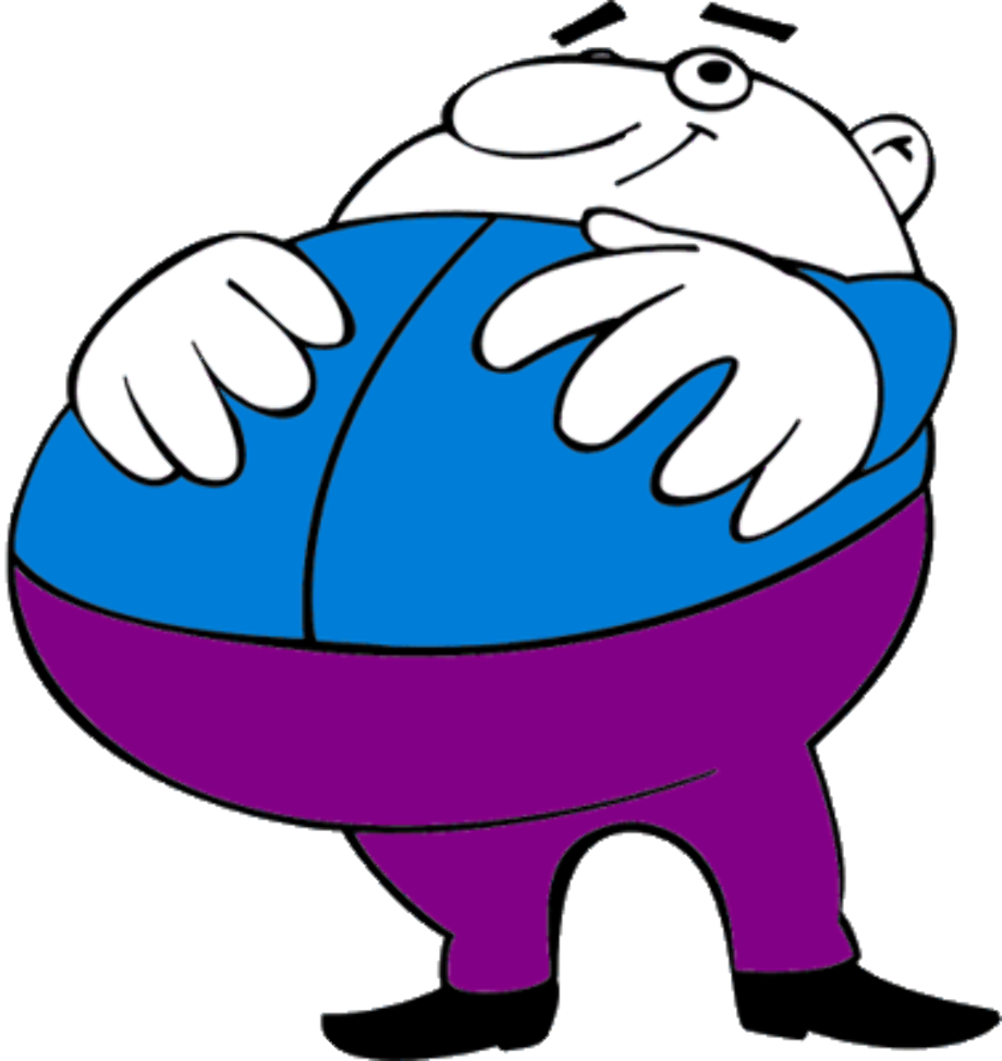 People clipart fat