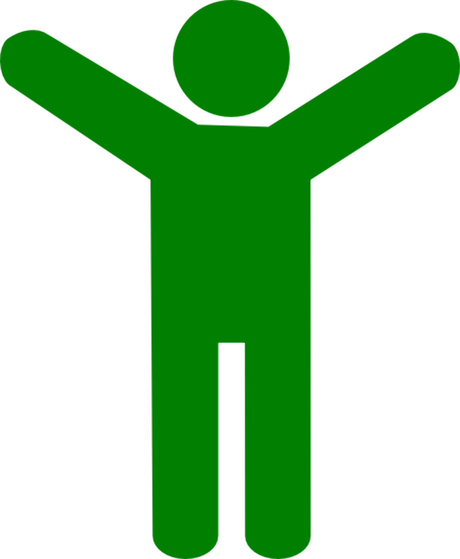 People clipart green