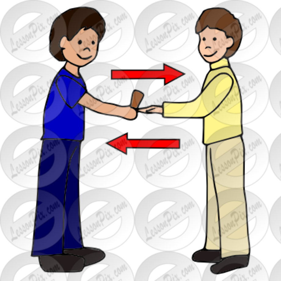 People clipart turn