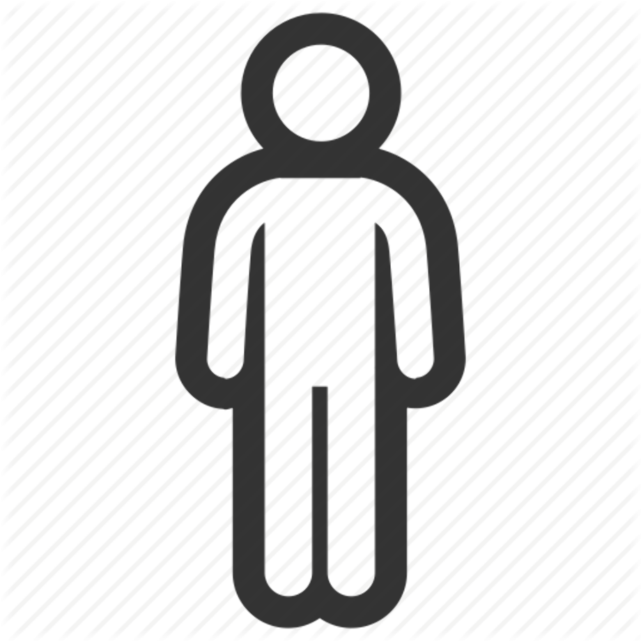 People clipart man logo