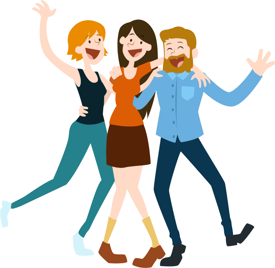 People clipart transparent