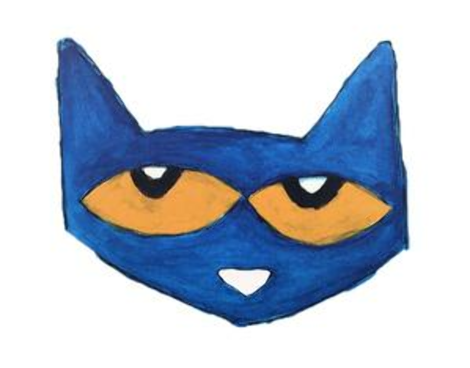 Download High Quality pete the cat clipart face Transparent PNG Images