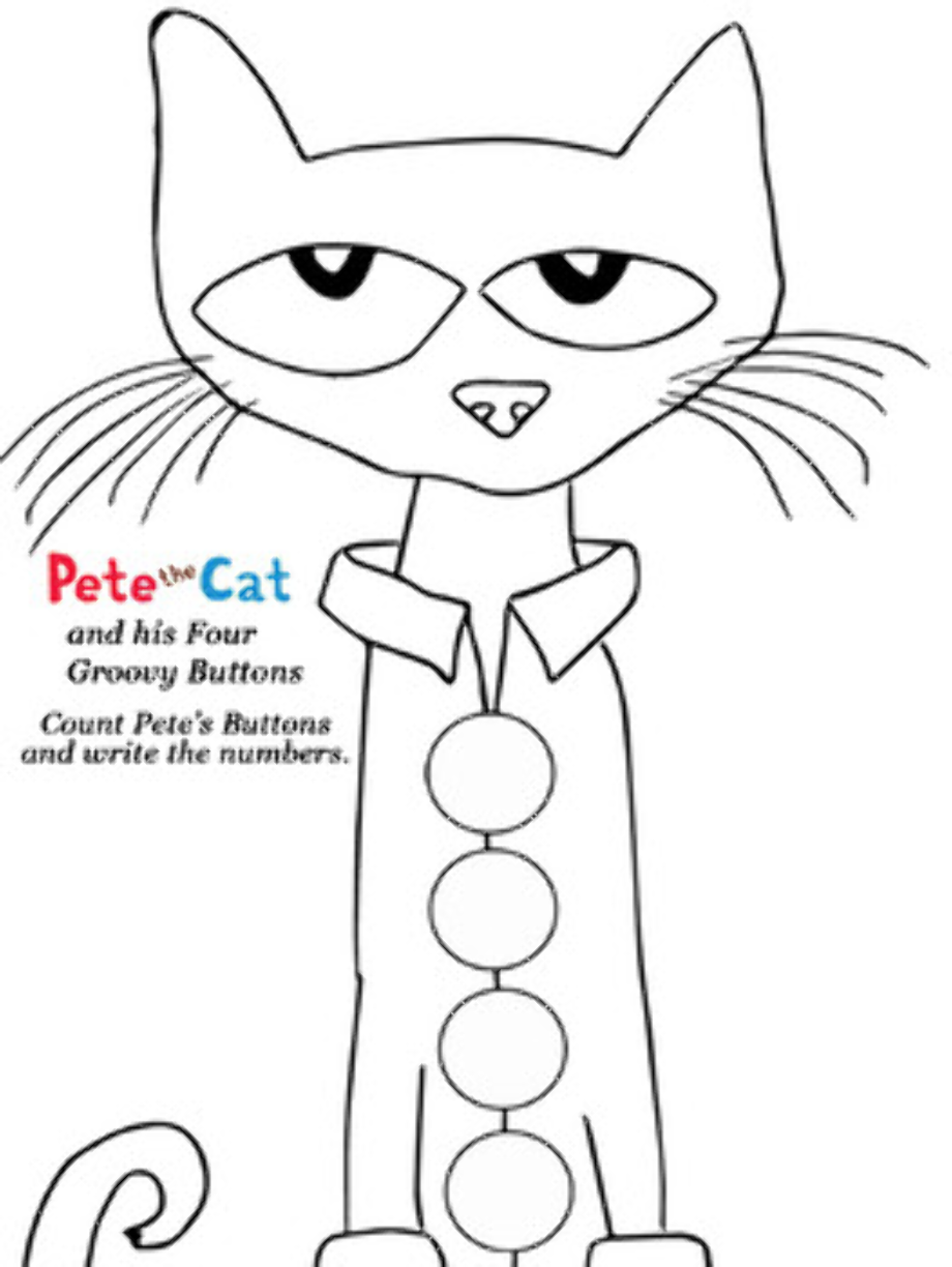 Download High Quality pete the cat clipart four groovy Transparent PNG ...