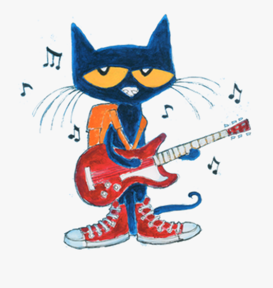 pete the cat clipart groovy