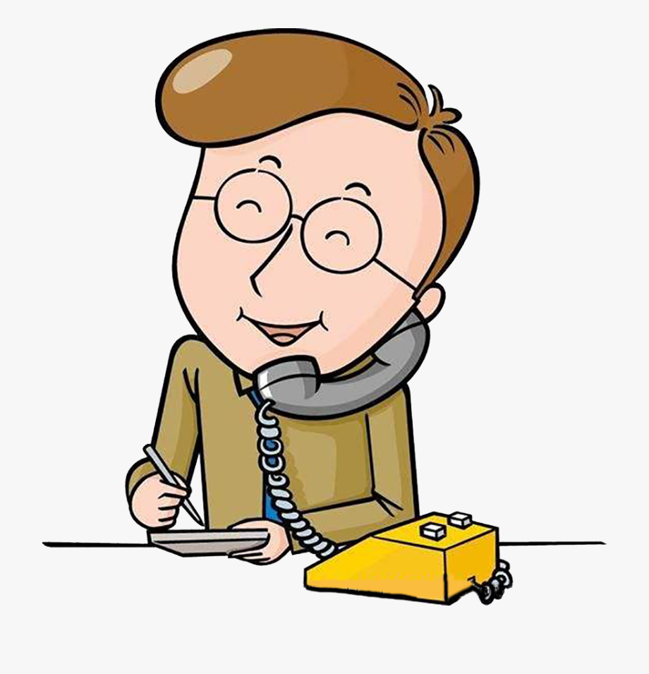 phone clipart person